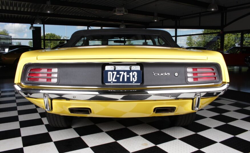 1970 Plymouth Cuda Convertible 383 Automatic SOLD