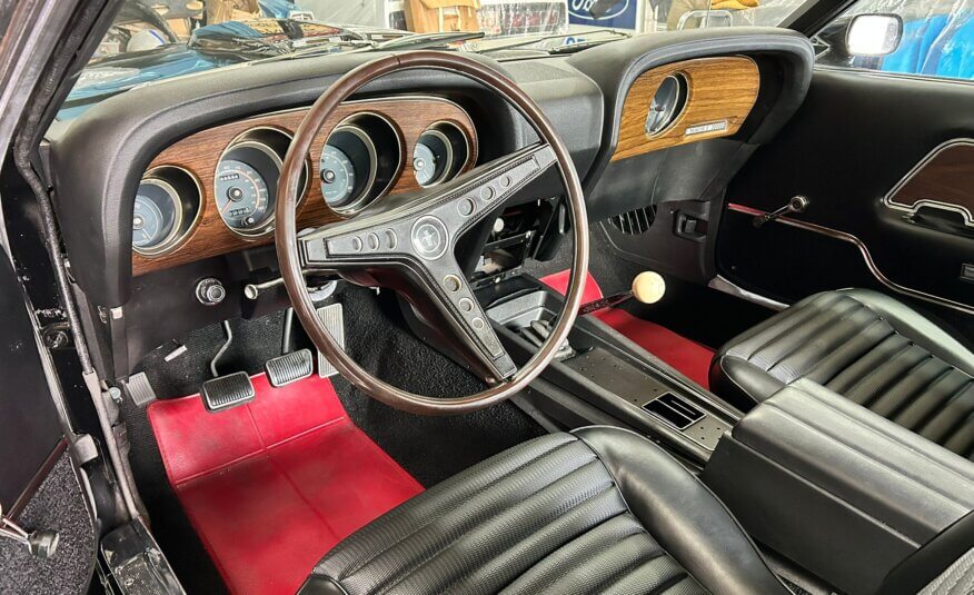 1969 Ford Mustang 428 4-Speed Raven Black